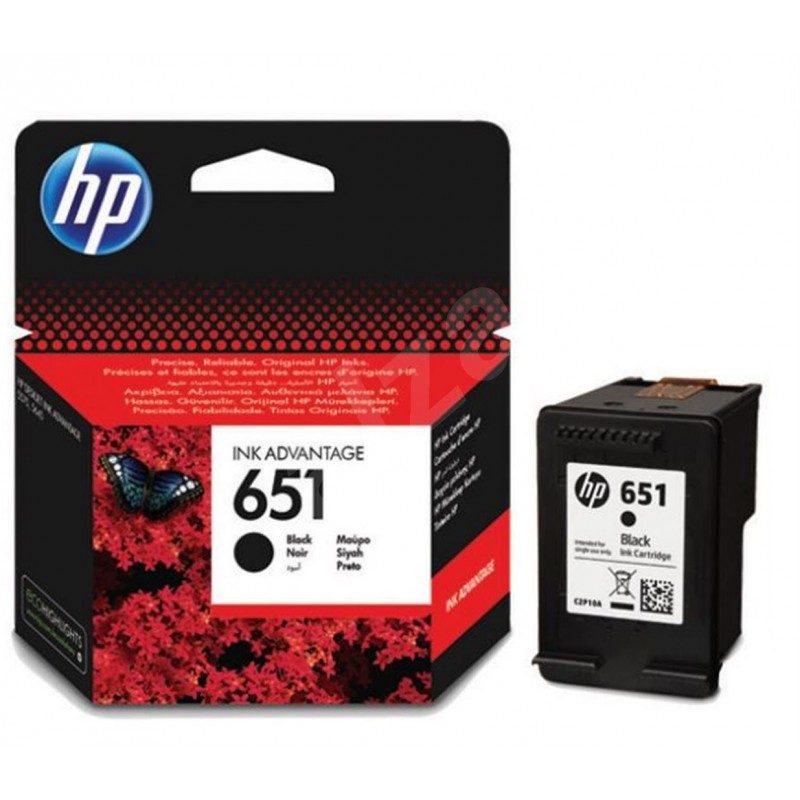 HP 651 Black Siyah Kartuş C2P10AE