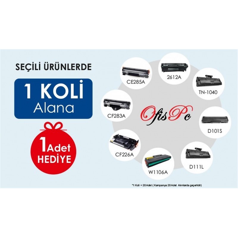 OfisPc Hp 26A Siyah 3.100 Sayfa Çipli Muadil Toner CF226A