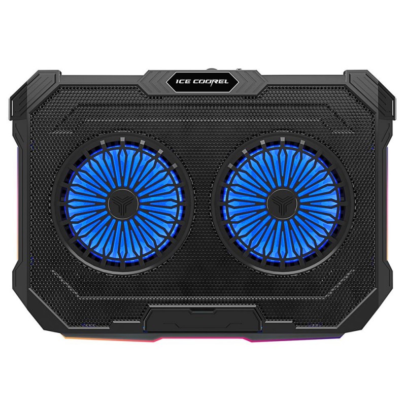 Rampage Sirius S46 RGB Işıklı 2 Fanlı Yükseklik Ayarlı 125 -125-15 2 USB Port Notebook Soğutucu