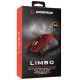 Rampage SMX-R33 LIMBO Makrolu Siyah-Kırmızı 6400dpi RGB Ledli Gaming Oyuncu Mouse