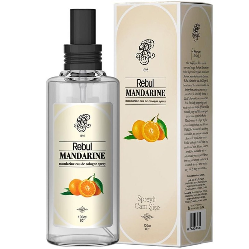 Rebul Mandarine 100 ml Spreyli Kolonya