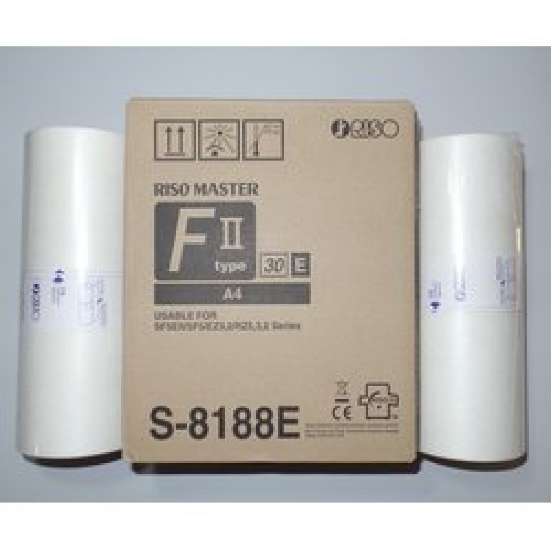 Riso S-8188 S-7611 SF-5030 EZ 200-201 A4 Orjinal Master eZ type 30