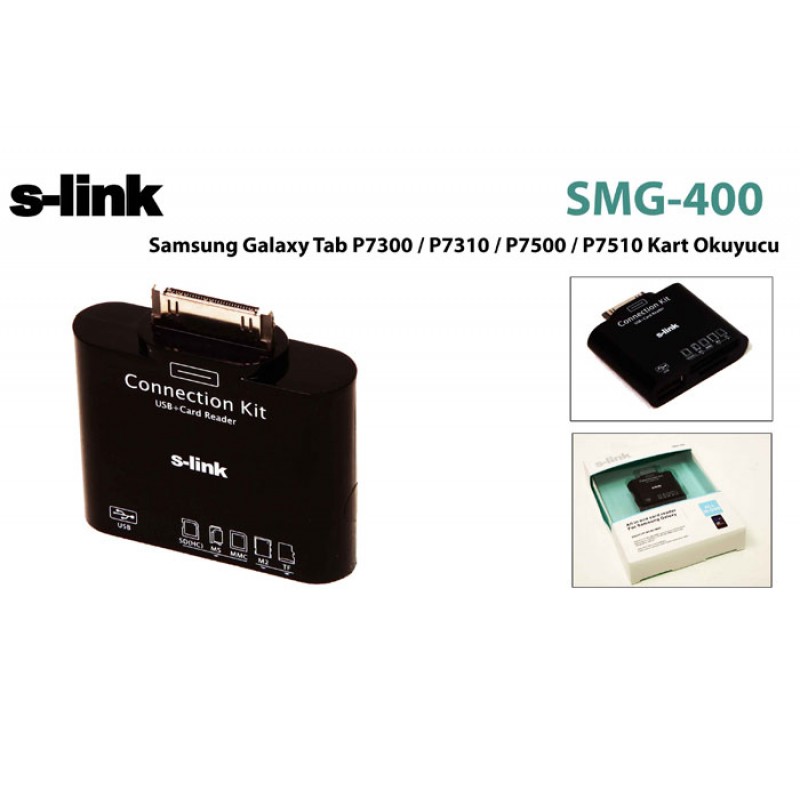 S-link SMG-400 Samsung Galaxy Tablet Kart Okuyucu