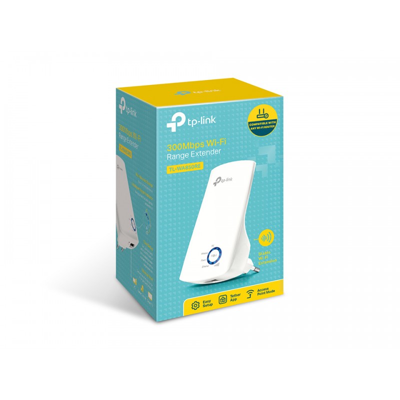 Tp-Link TL-WA850RE 300 Mbps Wifi Range Extender-Menzil Genişletici